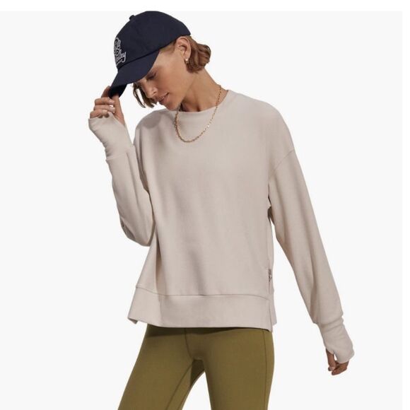 Varley Horton Side Zip Sweatshirt - Picture 2 of 16